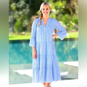 Simply Southern Tiered Midi Long Women’s Dress